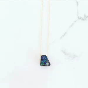 Universe in a Drop - Opal Necklace