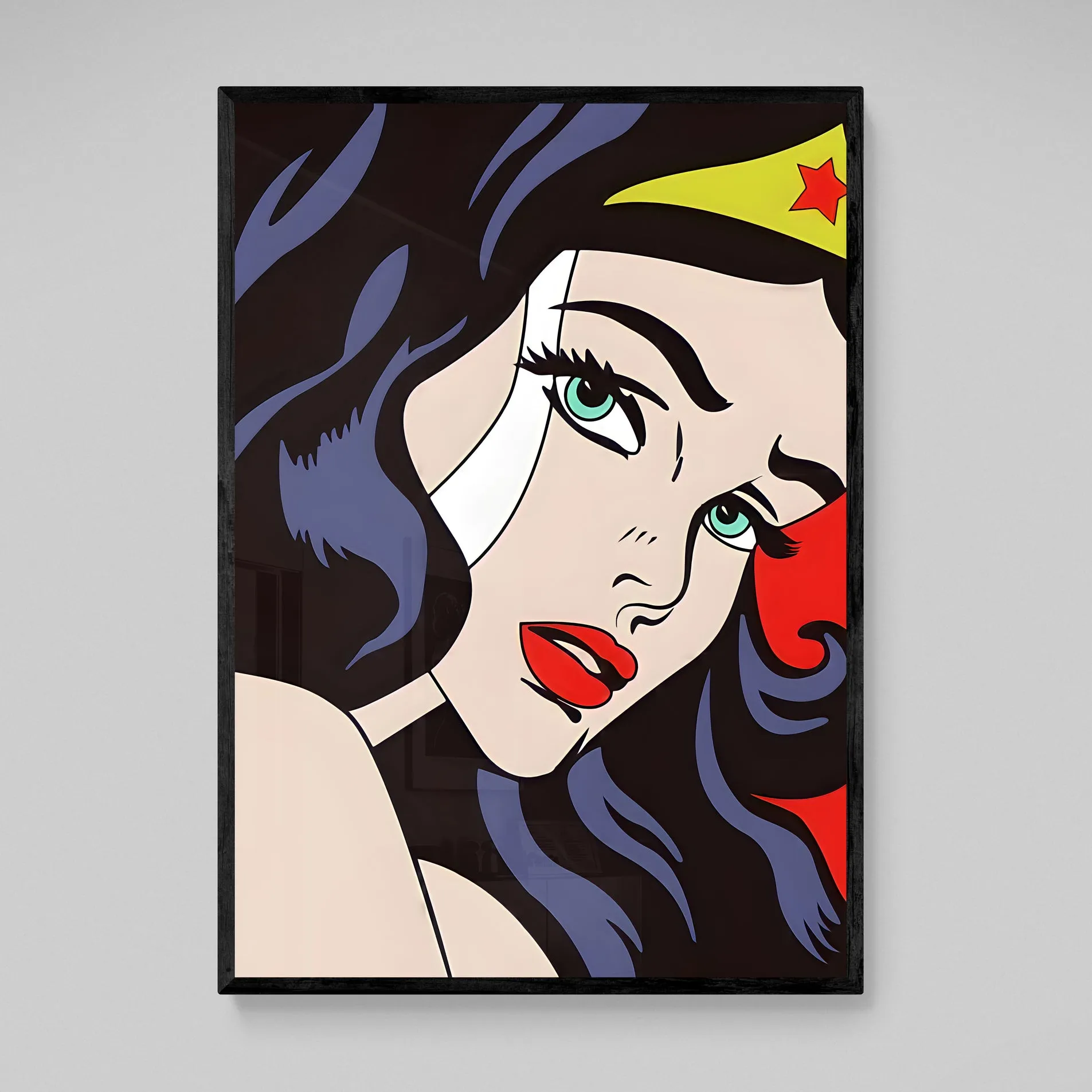 Woman Pop Art Canvas