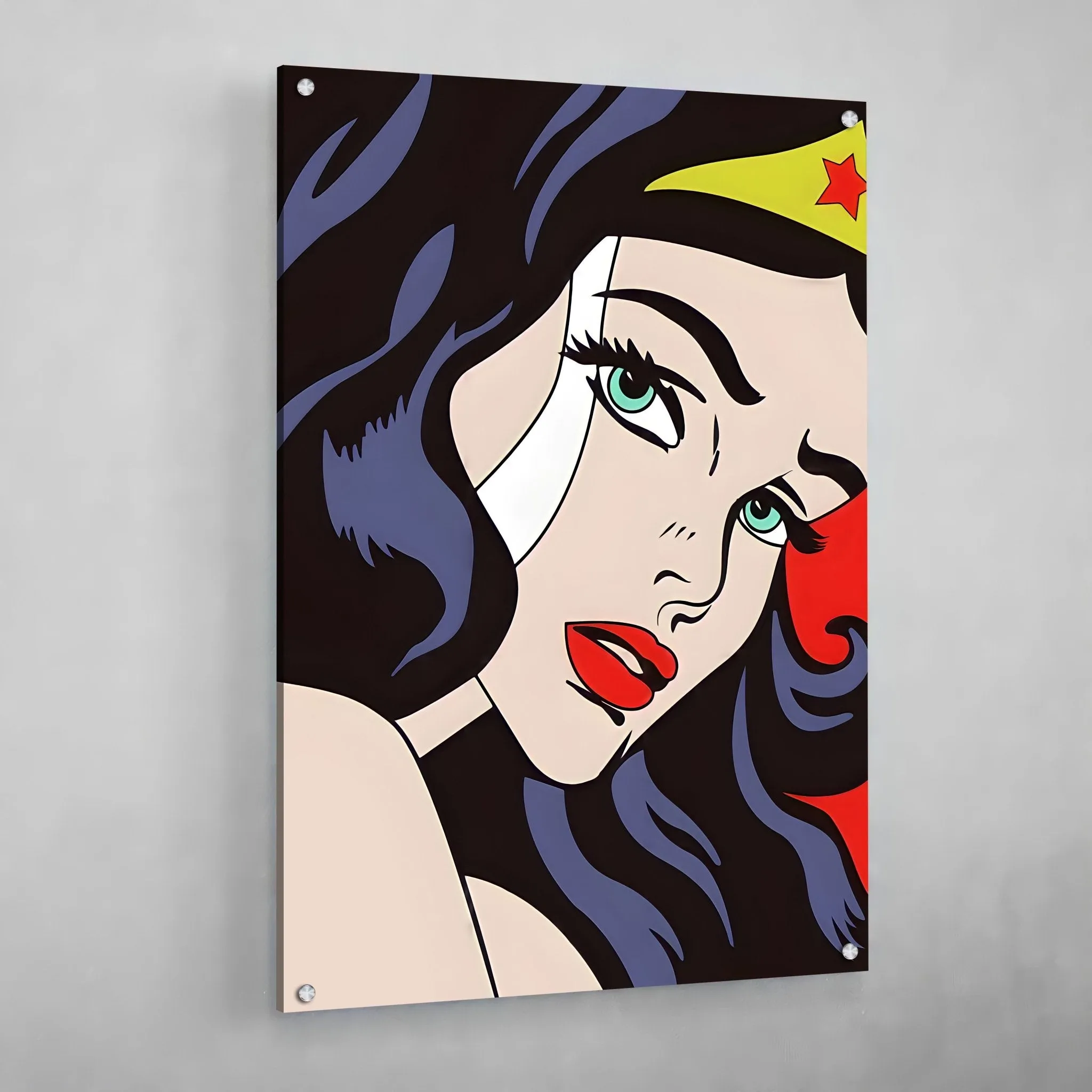 Woman Pop Art Canvas